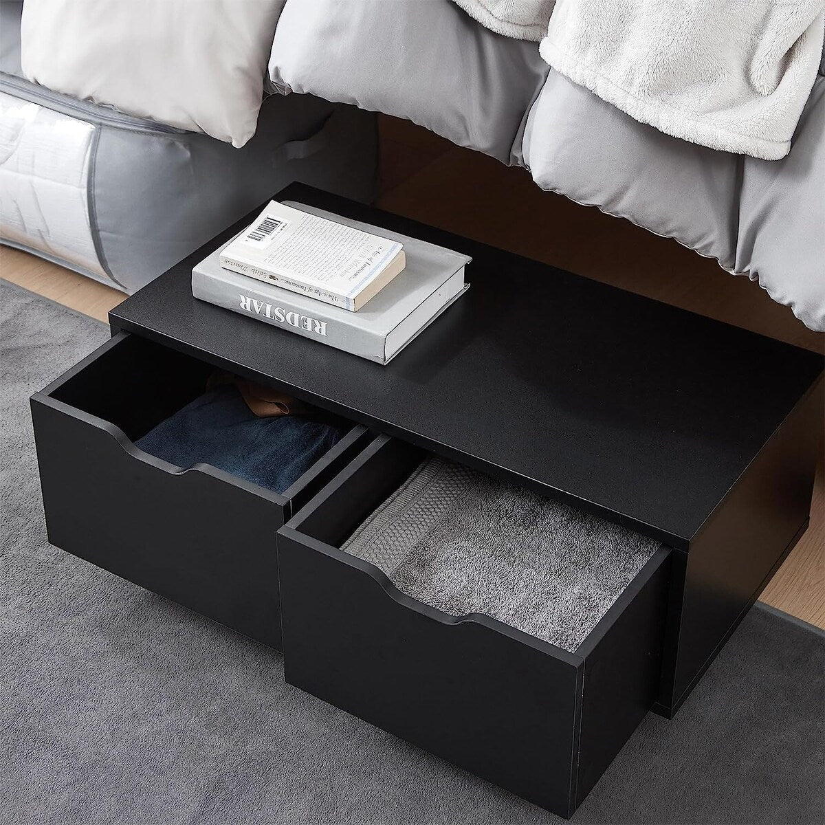 Yak About It® Underbed Rolling Drawers by DormCo – Overstock