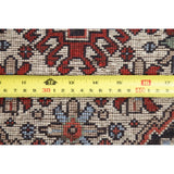 Gracewood Hollow Shaaban Hand-knotted Geometric Wool Persian Runner Rug - 7'2" x 2'5" Runner