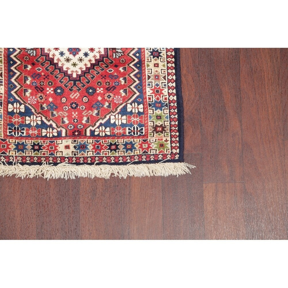 Copper Grove Outokumpu Tribal Geometric Hand-knotted Wool Heirloom Item Runner Rug - 6'2" x 2'0" Runner