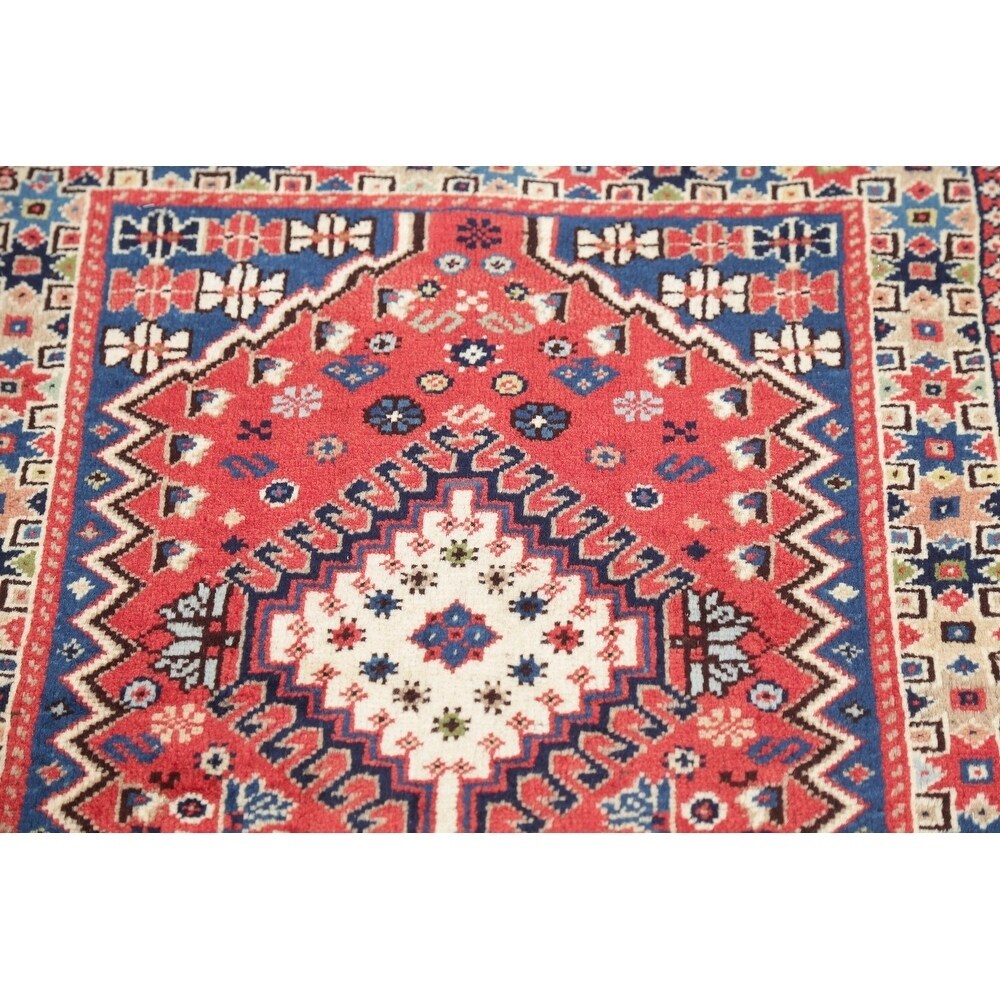 Copper Grove Outokumpu Tribal Geometric Hand-knotted Wool Heirloom Item Runner Rug - 6'2" x 2'0" Runner