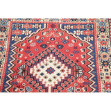Copper Grove Outokumpu Tribal Geometric Hand-knotted Wool Heirloom Item Runner Rug - 6'2" x 2'0" Runner