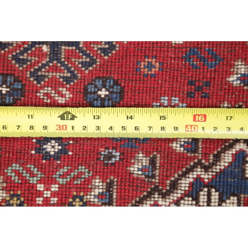 Copper Grove Outokumpu Tribal Geometric Hand-knotted Wool Heirloom Item Runner Rug - 6'2" x 2'0" Runner