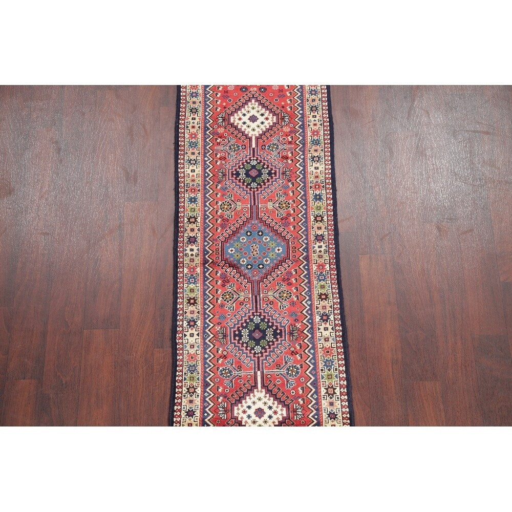 Copper Grove Outokumpu Tribal Geometric Hand-knotted Wool Heirloom Item Runner Rug - 6'2" x 2'0" Runner