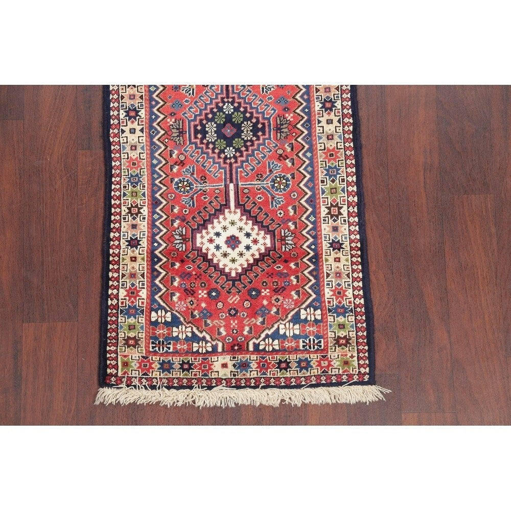 Copper Grove Outokumpu Tribal Geometric Hand-knotted Wool Heirloom Item Runner Rug - 6'2" x 2'0" Runner