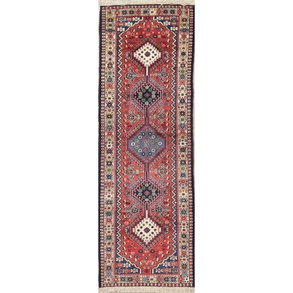 Copper Grove Outokumpu Tribal Geometric Hand-knotted Wool Heirloom Item Runner Rug - 6'2" x 2'0" Runner