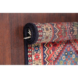 Copper Grove Outokumpu Tribal Geometric Hand-knotted Wool Heirloom Item Runner Rug - 6'2" x 2'0" Runner