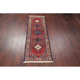 Copper Grove Outokumpu Tribal Geometric Hand-knotted Wool Heirloom Item Runner Rug - 6'2" x 2'0" Runner