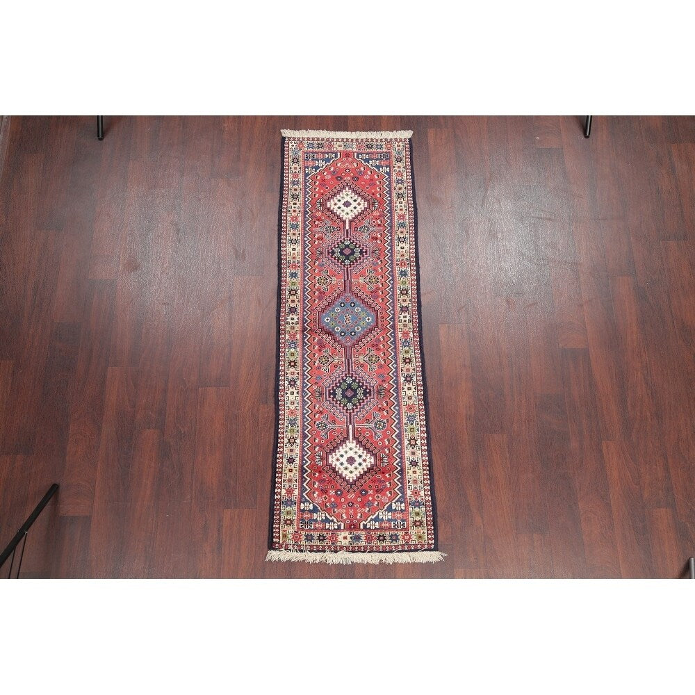 Copper Grove Outokumpu Tribal Geometric Hand-knotted Wool Heirloom Item Runner Rug - 6'2" x 2'0" Runner