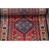 Copper Grove Outokumpu Tribal Geometric Hand-knotted Wool Heirloom Item Runner Rug - 6'2" x 2'0" Runner