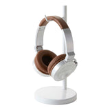 Yamazaki Home Headphone Stand, Steel - L 5.12 x W 5.12 x H 11.02 inches