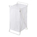 Yamazaki Home Laundry Hamper, Steel, 10.9 gallons, 45 liters, Holds 11 lbs, Collapsible - L 14.17 x W 11.81 x H 25.2 inches