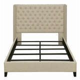 Yarmouth Beige 2-piece Upholstered Bedroom Set with Dresser