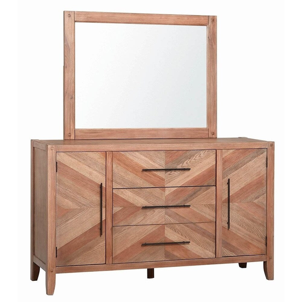 Yarmouth Beige 2-piece Upholstered Bedroom Set with Dresser