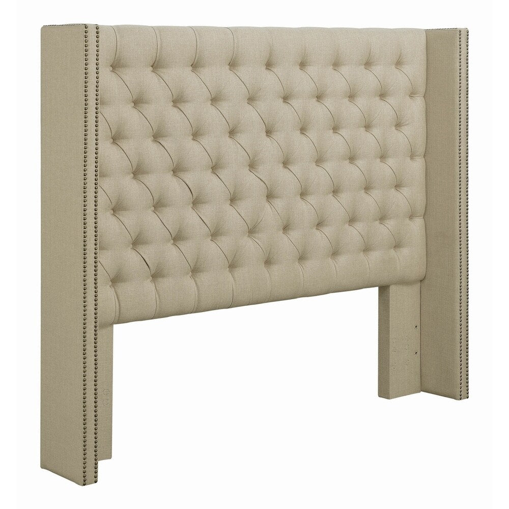 Yarmouth Beige 2-piece Upholstered Bedroom Set with Dresser
