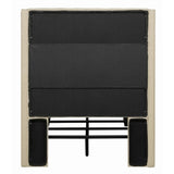 Yarmouth Beige 2-piece Upholstered Bedroom Set with Dresser