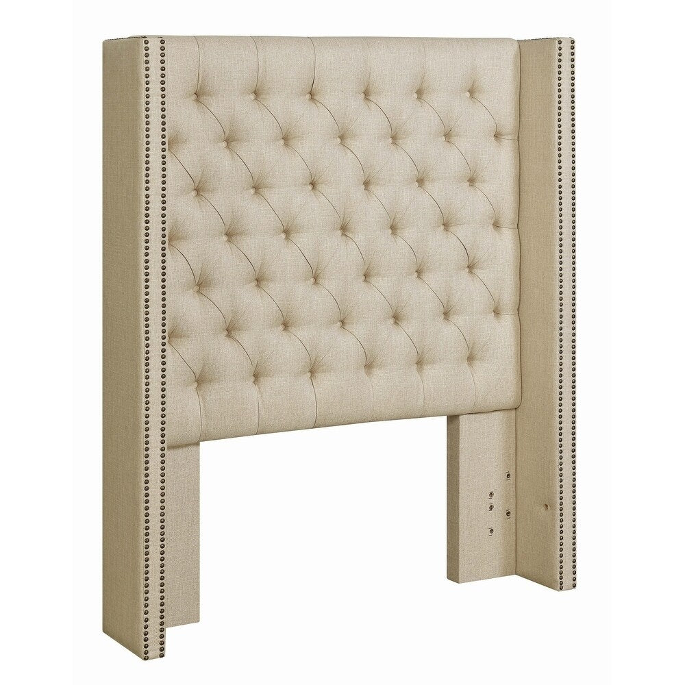 Yarmouth Beige 2-piece Upholstered Bedroom Set with Dresser