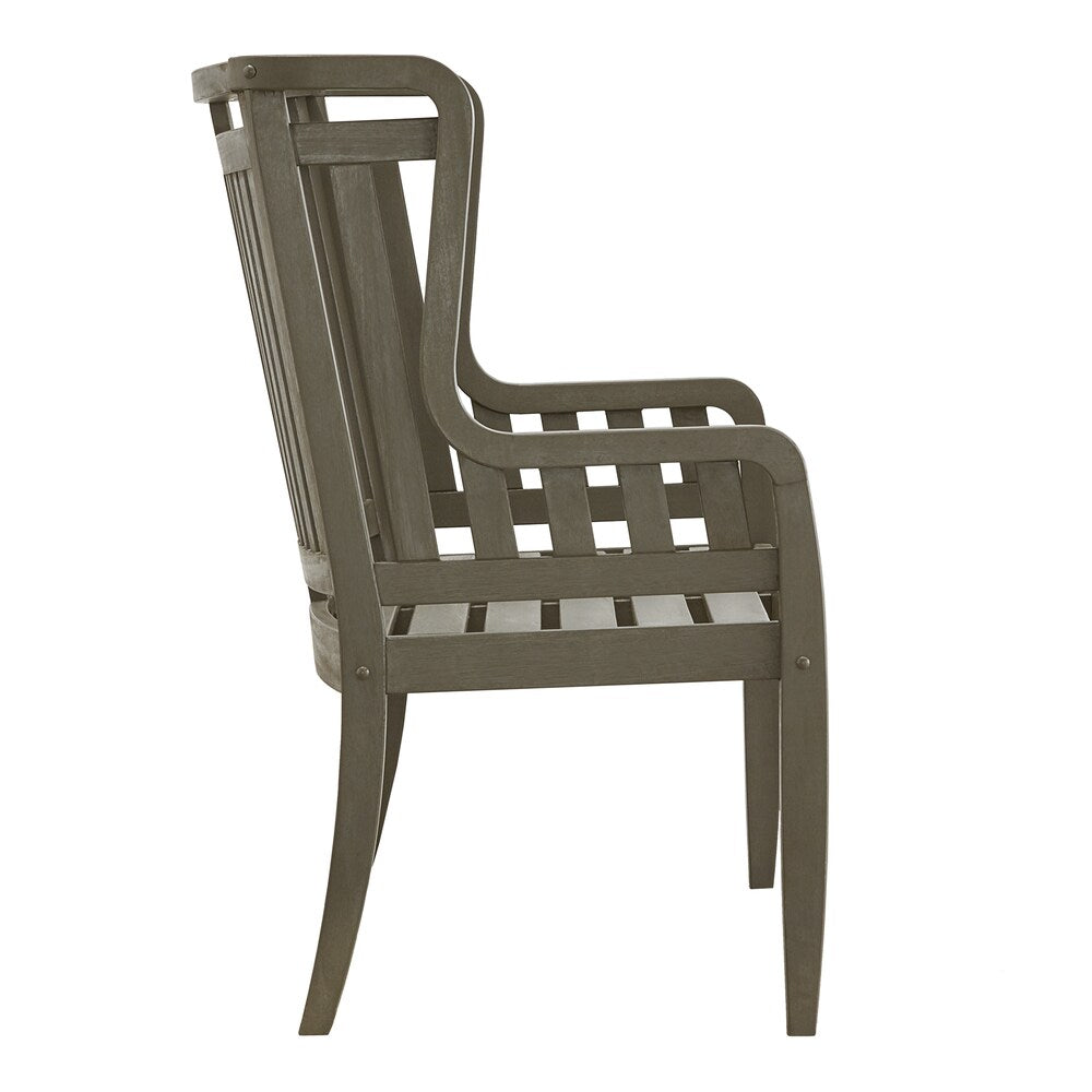 Yasawa Wood Outdoor High Back Garden Bench iNSPIRE Q Oasis