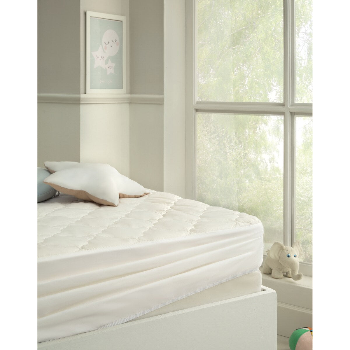 Yatas Bedding Superwashed Wool Mattress Protector Pad Turkish Quality