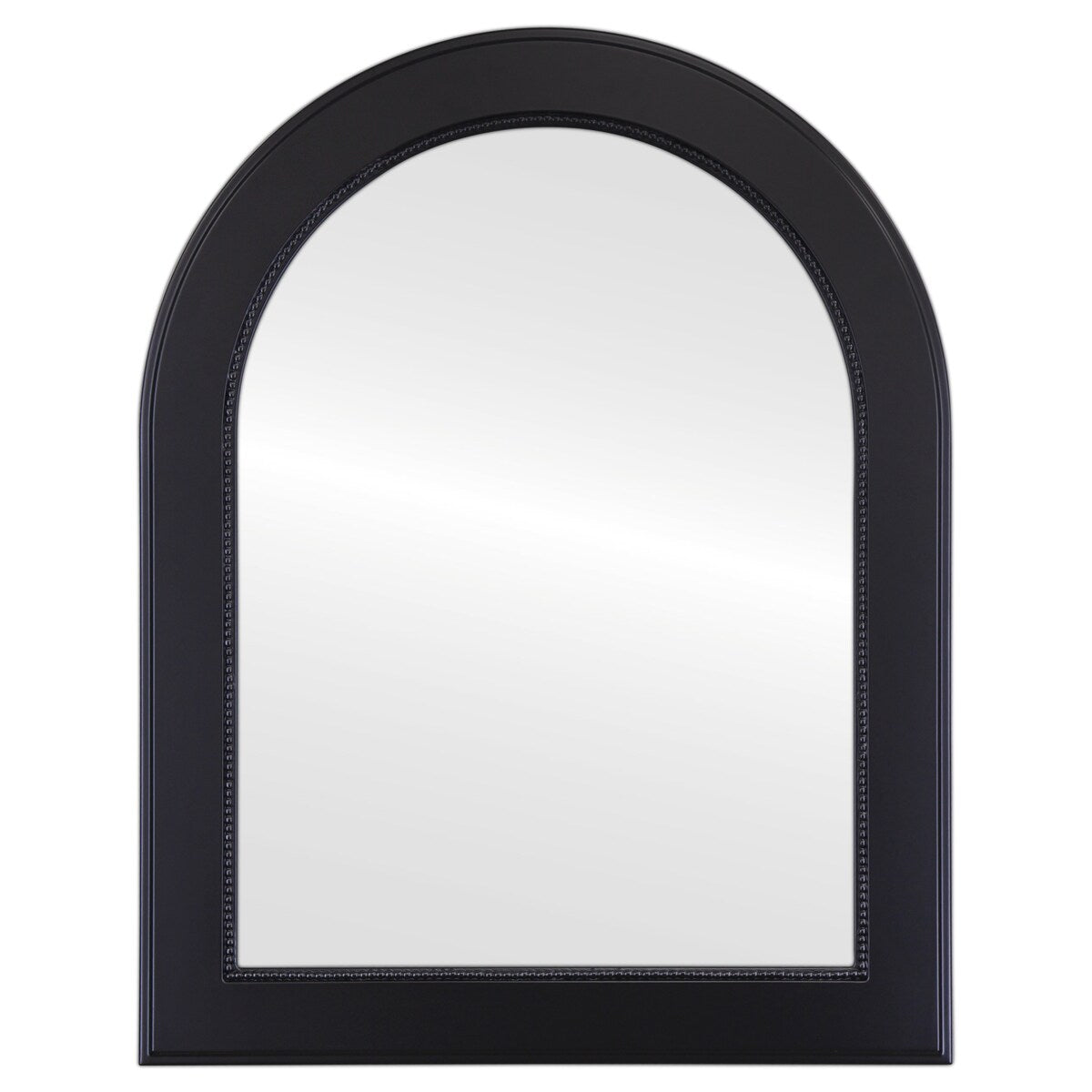Yates Framed Vanity Mirror - Crescent Cathedral - 28.4x36.4