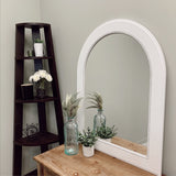 Yates Framed Vanity Mirror - Crescent Cathedral - 28.4x36.4