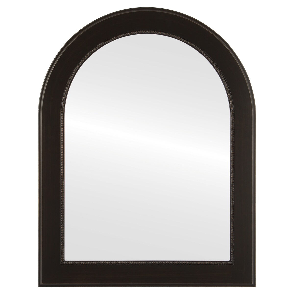 Yates Framed Vanity Mirror - Crescent Cathedral - 28.4x36.4