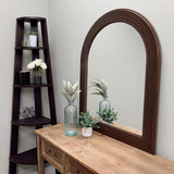 Yates Framed Vanity Mirror - Crescent Cathedral - 28.4x36.4
