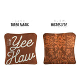 Yee Haw Orange Dual Sided Cornhole Bags