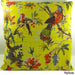 Ethnic Kantha Stitch Tropical Birds Cushion Cover , Handmade in India
