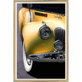 Yellow Packard-HARMSC53516 Print 15"x10" by Harold Silverman - Msc.