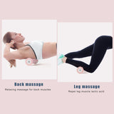 Yoga Foam Roller Dumbbell Hand Weight 1.2LB,Combination of Dumbbell, Set of 2 for Home Strength Training Fitness Equipment Pink