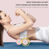 Yoga Foam Roller Dumbbell Hand Weight 1.2LB,Combination of Dumbbell, Set of 2 for Home Strength Training Fitness Equipment Pink