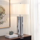 York 29.5" Tall Table Lamp with Fabric Shade