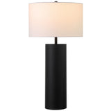 York 29.5" Tall Table Lamp with Fabric Shade