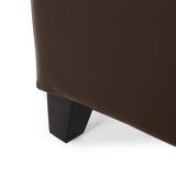 York Bonded Leather Storage Ottoman Bench by Christopher Knight Home