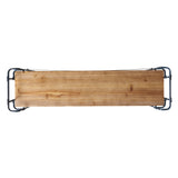 Yorktown Industrial 4-shelf Firwood Bookcase by Christopher Knight Home