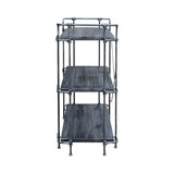 Cedarburg Outdoor Industrial 3 Shelf Firwood Bookcase by Christopher Knight Home - 27.25" W x 17.00" D x 40.75" H
