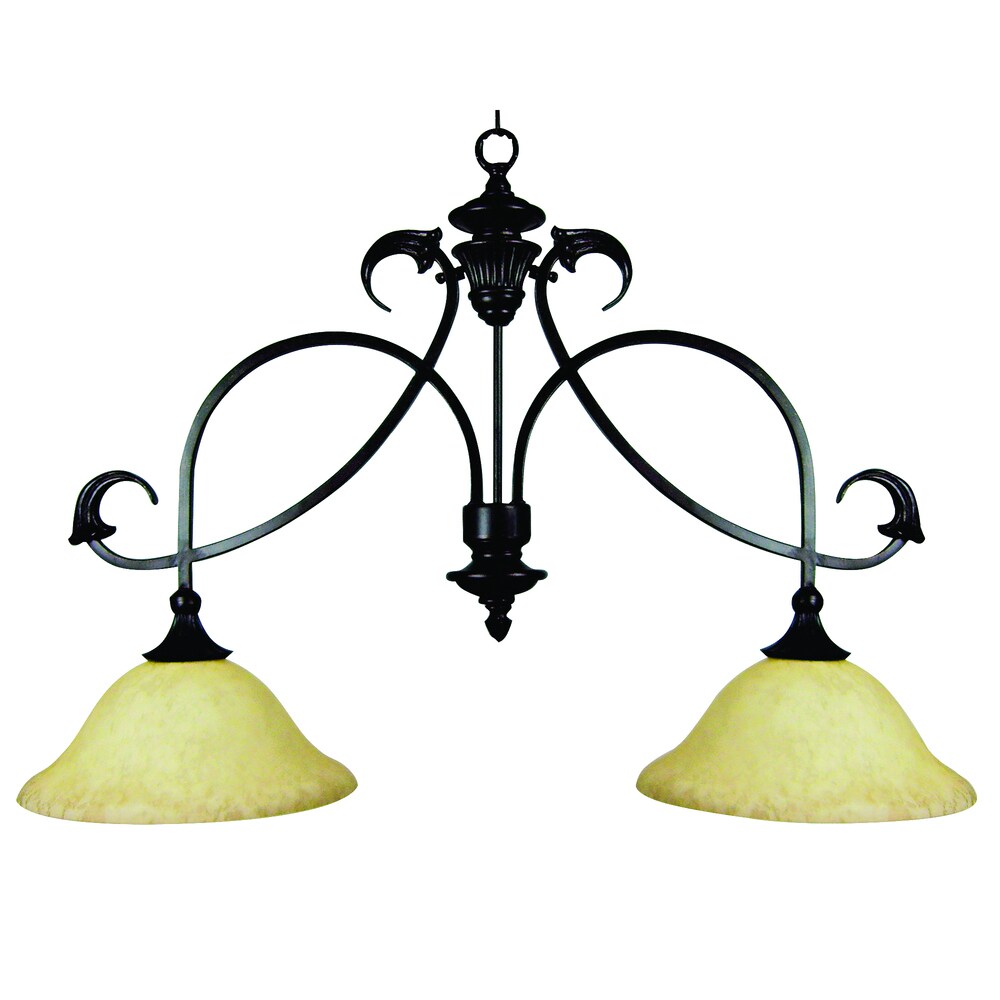 Yosemite Home Decor Bronze 2-light Island Light Series