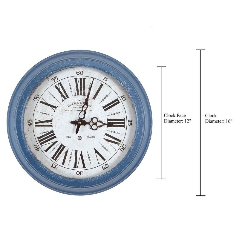 Yosemite Home Decor Coastal Tides Wall Clock
