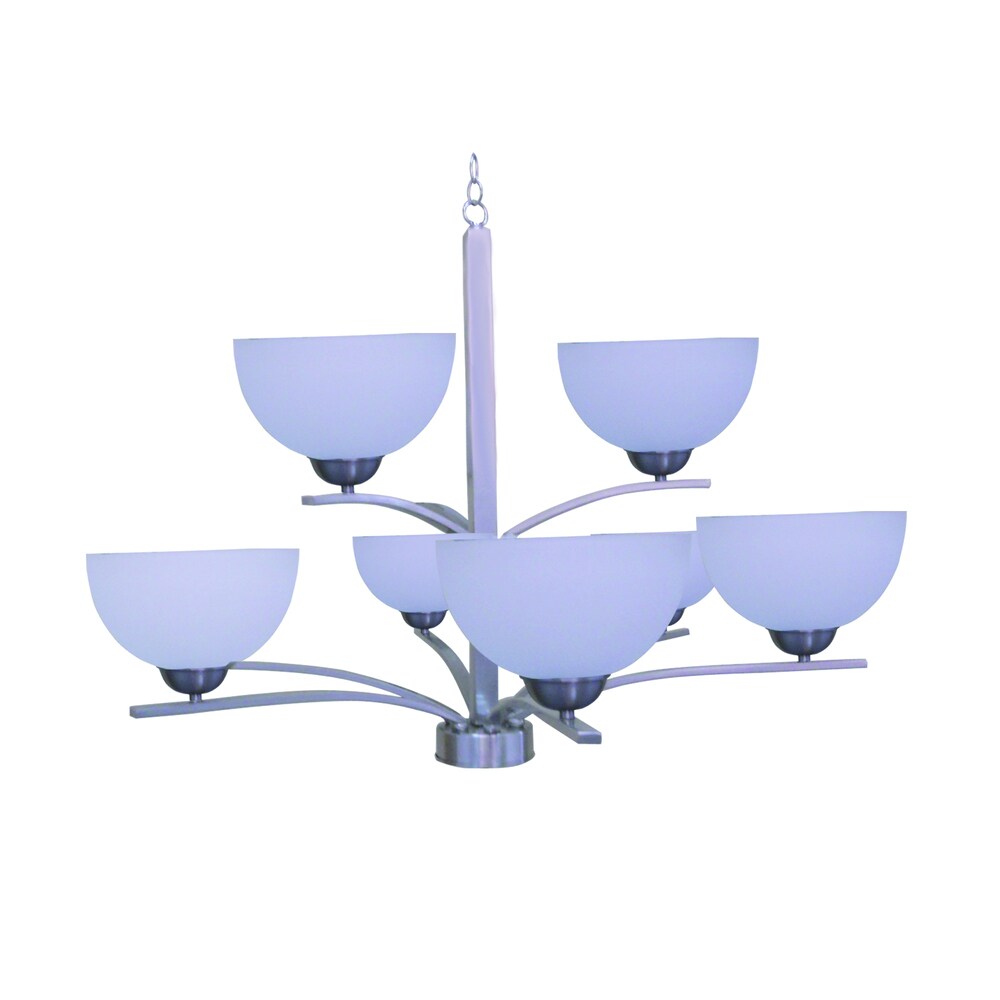 Yosemite Home Decor Steel Alta Peak Collection 9-light Chandelier