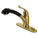 Kingston Brass Yosemite Single-Handle Pull-Out Kitchen Faucet