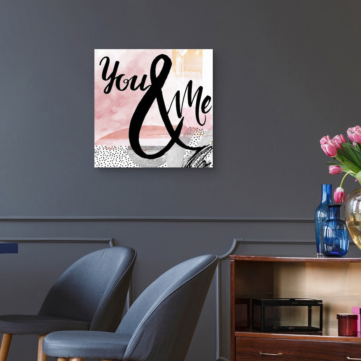 You Me by Nikki Chu Canvas Art Print