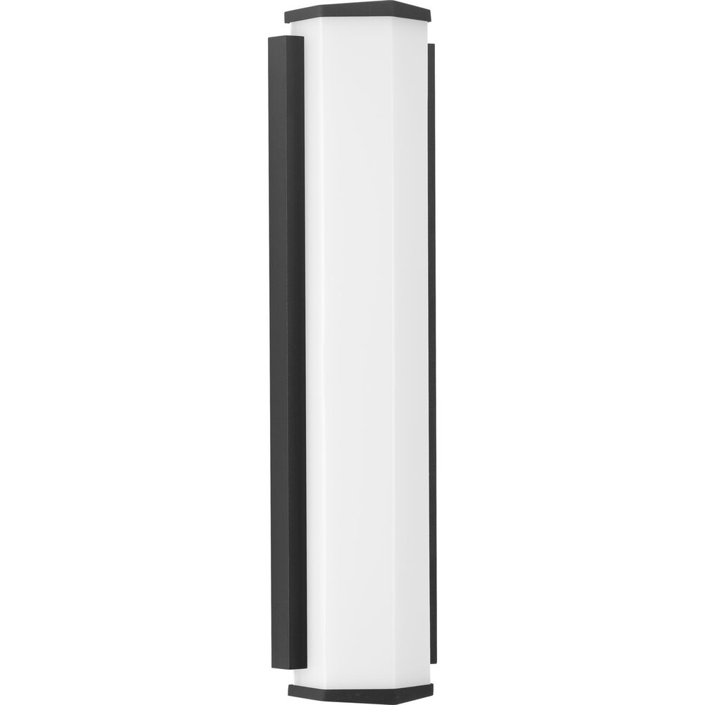 Z-1070 LED Collection Black Two-Light Large LED Outdoor Sconce - 27.000" x 9.000" x 6.000"