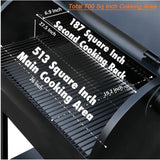 Z Grills ZPG-7002E 8 in 1 Wood Pellet Grill Stainless Steel/Black