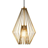 Z-Lite Quintus Single Light 12-1/4" Wide Abstract Pendant