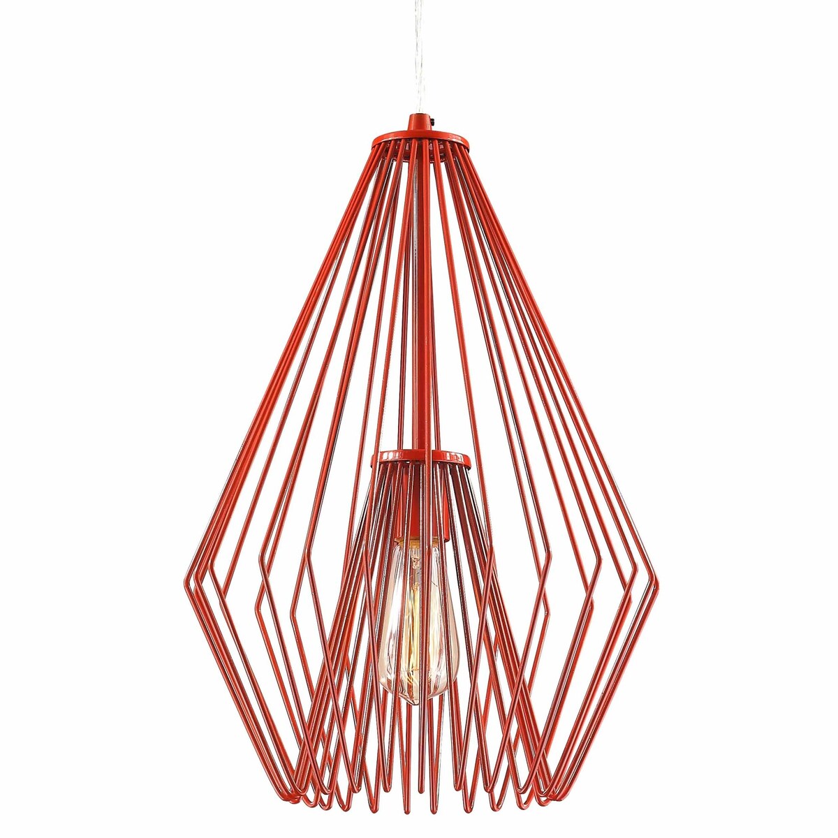 Z-Lite Quintus Single Light 12-1/4" Wide Abstract Pendant