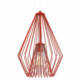 Z-Lite Quintus Single Light 12-1/4" Wide Abstract Pendant