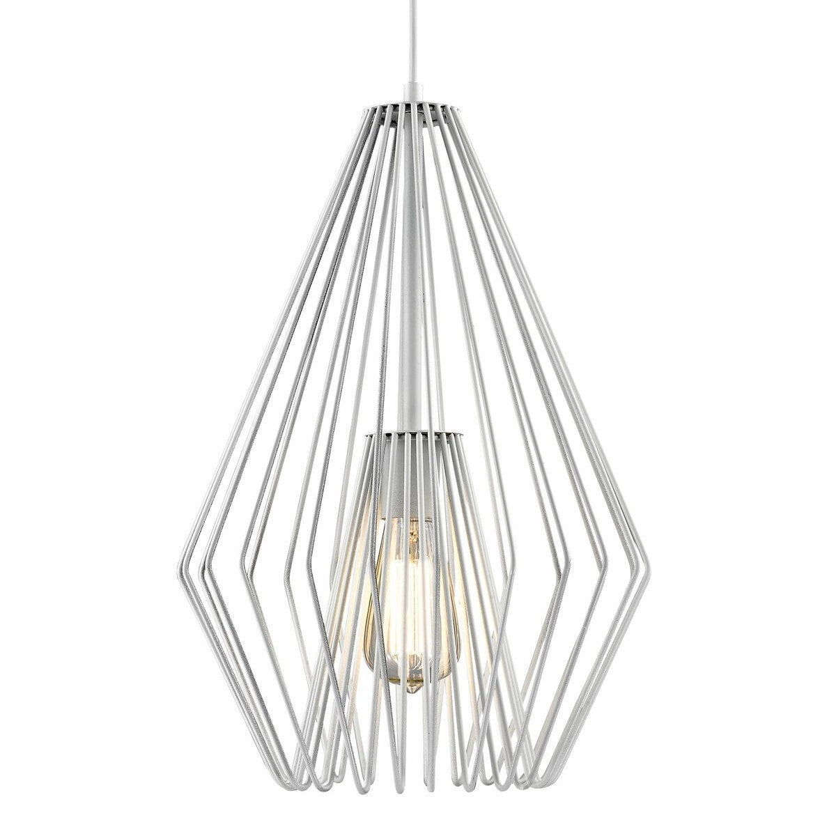 Z-Lite Quintus Single Light 12-1/4" Wide Abstract Pendant