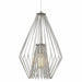 Z-Lite Quintus Single Light 12-1/4" Wide Abstract Pendant