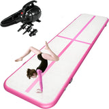 ZENOVA Yoga Mat Inflatable Air Gymnastics Mat 4 inches Thickness Air Track