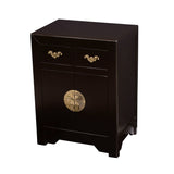 Handmade Zahava Home Collection Ningbo Black End Table / Nightstand (China)